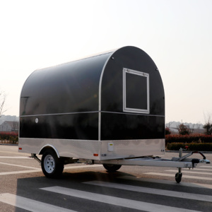 Spedizione Gratuita Rimorchio Alimentare Mobile Rotondo a Basso Costo Produttore OEM <span class=keywords><strong>Food</strong></span> <span class=keywords><strong>Truck</strong></span> per Catering - Product Image 4