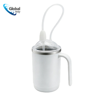 Tasse d'Allaitement Anti-Étouffement et Anti-Déversement pour Personnes Âgées, Tasse à Boire avec Paille pour Patients Alités, Soins à Domicile et Hospitaliers