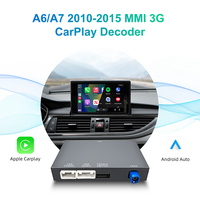 Module de mise à niveau CarPlay Rhythm pour Audi A6 A7 MMI 3G 2010 2015, système double filaire et sans fil, commutateur, carte en direct