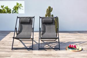 Sillas plegables de <span class=keywords><strong>aluminio</strong></span> para exteriores, sillas de playa con <span class=keywords><strong>4</strong></span> <span class=keywords><strong>posiciones</strong></span> ajustables - Product Image 4