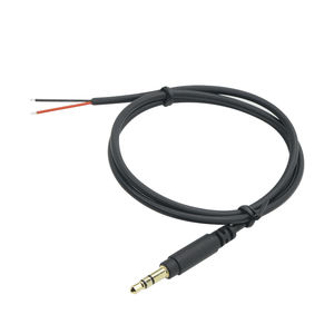 OEM 3.5mm DC Jack to open wire aux 3.5mm mono <span class=keywords><strong>cordon</strong></span> 24AWG câble AUX - Product Image 2
