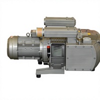 Bombas de Vacío Rotativas de Paletas Secas Trifásicas de -80kpa, Sin Aceite, 250m3/h, Bomba de Vacío de Funcionamiento en Seco de 5.5kw KVF250