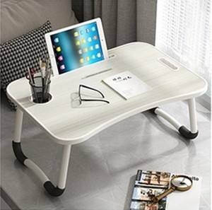 HISPEED Bàn Gỗ Học Máy Tính Xách Tay Gấp Gọn Tiện Dụng Cho Sinh Viên Đại Học - Product Image 2