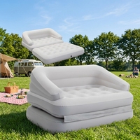 Canapé-lit de camping 5 en 1, accessoire matelas pneumatique, canapé-lit gonflable portable facile à plier à prix compétitif