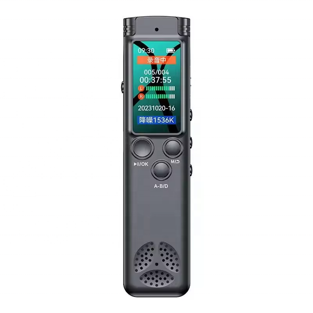 Mini Digital Voice Recorder 25hrs Long Battery MP3 Audio Pen Built-in Dual Microphone for Lecture Class Meeting Interview