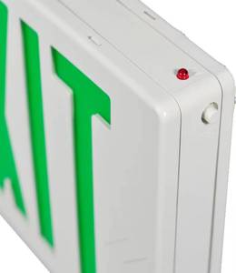 Panneau de signalisation LED Feltor JEE2GWE, doté d'une conception à installation rapide, avec options de lettrage rouge ou vert, adapté aux situations d'urgence - Product Image 5
