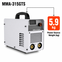 Machine à souder MMA 400GTE Inverter, 3 phases, 380V, 35-300A, machine à souder à l'arc, soudeuse à l'arc industrielle pour la soudure des métaux