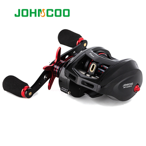 Carrete <span class=keywords><strong>de</strong></span> lanzamiento <span class=keywords><strong>de</strong></span> cebo JOHNCOO juego grande agua salada pesca iluminación <span class=keywords><strong>de</strong></span> bobina peso - Product Image 1