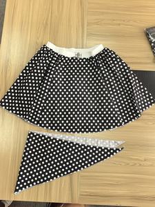 Disfraz de Carnaval ODM para Mujer, Disfraz de Fiesta de Halloween, Cosplay, Disfraz de Televisión y Cine, Falda Vintage de Poliéster con Lunares Negros de los Años 40 y 50 - Product Image 6