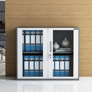 Porte de rangement pour linge de cuisine et ordinateur Petite <span class=keywords><strong>armoire</strong></span> de bibliothèque An & Hand Styles de meubles ignifuges - Product Image 2