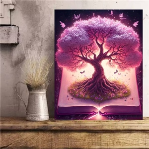 Peinture au diamant 3D personnalisée XIXI en acrylique, peinte à la main, nature morte, pour adultes, décoration murale - Product Image 4