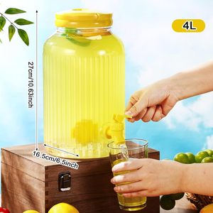 <span class=keywords><strong>Dispensador</strong></span> <span class=keywords><strong>de</strong></span> Bebidas <span class=keywords><strong>de</strong></span> Plástico <span class=keywords><strong>de</strong></span> Grado Alimenticio <span class=keywords><strong>de</strong></span> 4L, Botella <span class=keywords><strong>de</strong></span> <span class=keywords><strong>Agua</strong></span> Fría con Grifo, Cubo para Bebidas con Grifo, Jarra para Jugos - Product Image 2