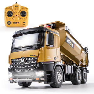 Festival Gift Huina 1573 10CH 1/14 <strong>RC</strong> <strong>Dump</strong> <strong>Truck</strong> Alloy Transport Vehicles Remote Control Toy <strong>Truck</strong> - Product Image 2