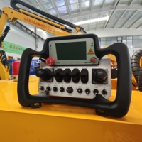 Mini excavatrice compacte sans pilote, mini robot de démolition de béton à télécommande