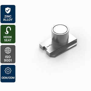 Cabezal de Cerradura Móvil Moderno de Aleación de Zinc para <span class=keywords><strong>Mecanismo</strong></span> de Bloqueo de Ventanas y Puertas de Aluminio, Pieza de Repuesto de Hardware, Tipo de Unidad - Product Image 1