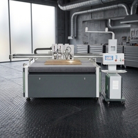 Cortadora de Vinilo de 1200mm y 1600mm, Plotter de Corte Digital CNC de Múltiples Hojas para Señalización, Máquinas de Corte de Cama Plana