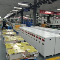 Batería Powerwall Residencial Lifepo4 de 51.2V 280Ah 300Ah ESS 2.5kWh 5kW 10kW 15kW 20kW Batería de Ion de Litio de 48V 200Ah para Sistema de Energía Solar