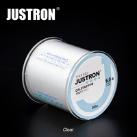Ligne de Pêche Monofilament en Nylon Ultra Résistante 0,5 mm de 500 m, Transparent, Coloré ou Multicolore