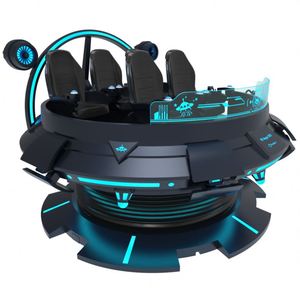 เครื่องเล่นเกมจำลองมอเตอร์ไซค์ VR SportVR แบบ 360 องศา 6DoF ทำจากไฟเบอร์กลาส สำหรับเล่นในร่มและกลางแจ้ง สนามบิน สถานรับเลี้ยงเด็ก - Product Image 6