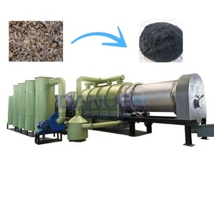 Máquina para Hacer Carbón de Cáscara de Coco y Palma a Buen Precio, Máquina de Producción de Carbón, Horno de Carbonización - Product Image 1