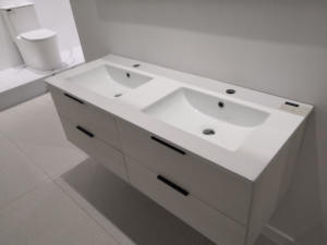 Waschtisch Céramique Top Lavabo Sanitaire Vanité Évier Salle De Bains Populaire <span class=keywords><strong>Vasque</strong></span> <span class=keywords><strong>En</strong></span> Céramique Évier Cabinet Bassin 4001ASP-121 - Product Image 5