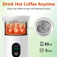 Cafetera Espresso Eléctrica Semiautomática Portátil Profesional, Diseño Ecológico, 20 Bares de Presión, para Negocios y Hogares