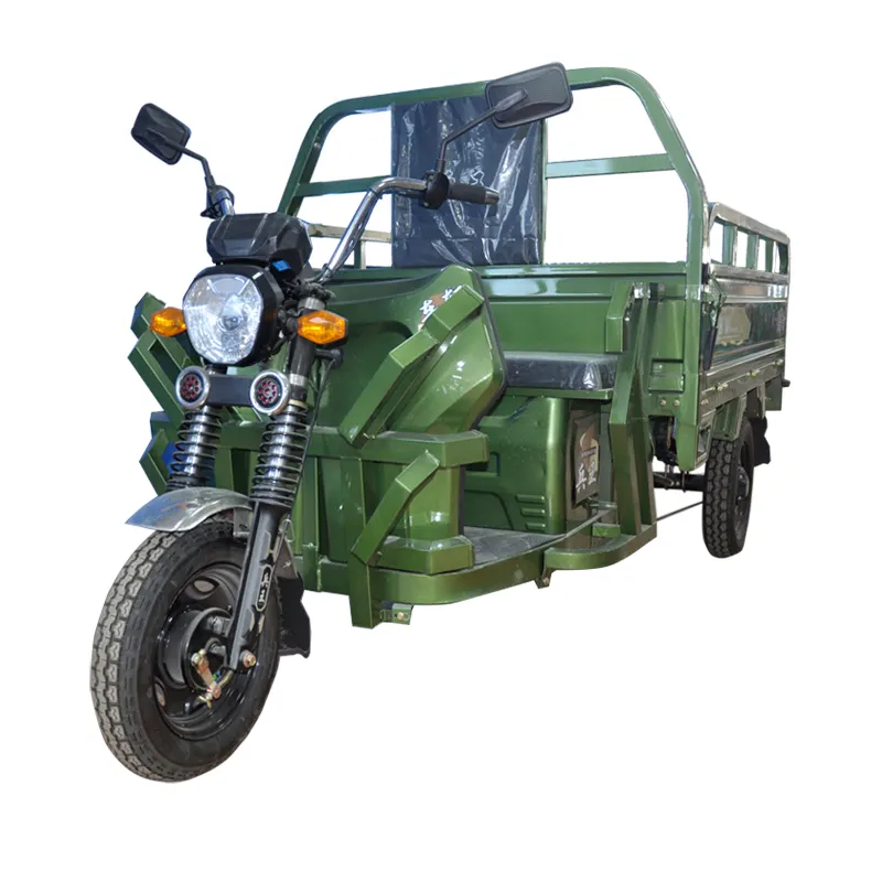 Hot Selling Open Body Cargo 3 Wheel Rickshaw Electric Tricycle from China Factory