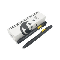 Craie de marquage invisible Panda avec noyau de craie à gratter, pour marquage sur tissu et vêtements de peintre