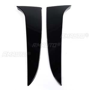 1 Par de Alerones Laterales Negros Brillantes para Ventana Trasera, Divisores de Aire para BMW X1 E84 2009 2010 2011 2012 2013 2014 2015, Alerones para Estilizar el Automóvil - Product Image 4