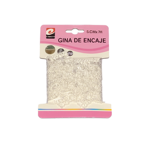 Encaje Hecho a Mano de 0.7M con Cinta de 5.5cm de Largo para Manualidades - Product Image 2