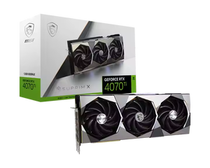 Bellek hızı destekleri ile <span class=keywords><strong>M</strong></span> S I GeForce RTX 4070 Ti SUPRIM grafik kartı için en iyi satış teklifi - Product Image 1