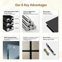 Estilo Francés de Alta Gama, Precios Competitivos para Casas Pequeñas, Arcos de Aluminio, Arcos para Ventanas Abatibles, Diseño, Tamaño y Color Personalizados