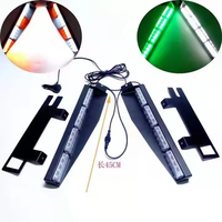 Barra de Luces LED Súper Brillante para Ambulancia, Luces Estroboscópicas de Advertencia, Luces de Visera Ocultas para Iluminación de Automóviles