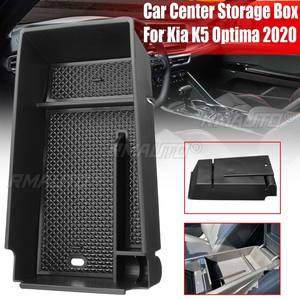 Boîte de rangement centrale pour voiture, organiseur de rangement pour accoudoir, support de gants, plaque de garniture interne pour Kia K5 Optima 2020, accessoires - Product Image 1