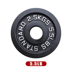 2024 Wholesale Hot Sales Gym Equipment Barbell Black Rubber Bumper Plates Weight Plates Bumper Plate Set Lbs - Product Image 5