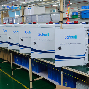 세이프윌 ES80A-A6 공기질 모니터링 시스템 EPA 인증 PM2.5/PM10/TSP 및 8가지 가스 감지 0-500ppb 4G LTE OEM/ODM 지원 - Product Image 3