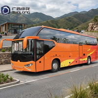 Nouvel autocar de luxe 12,5 m, 49 sièges en cuir avec système de divertissement, diesel manuel Euro 3 pour voyages d'affaires
