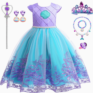 Disfraz de Sirena para Niña, Disfraz de Navidad para Niños, Disfraz de Película de Televisión, Disfraz de Carnaval, Disfraz de Halloween, Cosplay - Product Image 2