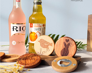 Imanes creativos de madera maciza para <span class=keywords><strong>nevera</strong></span>, abrebotellas, magnéticos - Product Image 3