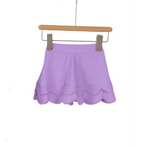 GLD1583 Conjunto de yoga de manga larga para niña, personalizado, morado, con estampado, para verano, venta al por mayor - Product Image 2
