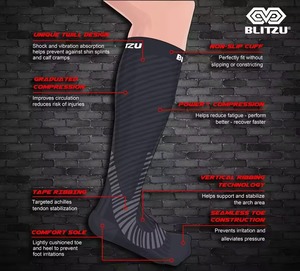 Compression Socks Diabetic Socks Improves Circulation Reduces Swelling &amp; Pain for Nurses Running <strong>Varicose</strong> for Women &amp; Men - Product Image 3