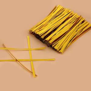 <span class=keywords><strong>Fil</strong></span> d'attache pour sac à pain galvanisé <span class=keywords><strong>de</strong></span> 0.45mm-Acier à faible teneur en carbone revêtu <span class=keywords><strong>de</strong></span> zinc sans danger pour les aliments-Bobinage et découpe personnalisés pour les emballages <span class=keywords><strong>de</strong></span> boulangerie - Product Image 3