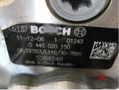 common rail pump 0445020045 0445020150 diesel fuel pump 0986437342 CP3 pump for DAF CF LF, DONGFENG, GAZ, Kamaz,Kavz Kurgan,PAZ