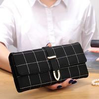 Portefeuille long multi-poches tendance pour femmes et jeunes filles, couleurs vives, vente en gros, modèle 2026, super succès commercial, porte-monnaie