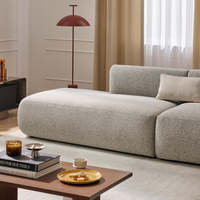 Viral Internet Light Luxury Home Sofa Set – Weich gepolstertes modulares L-förmiges Ecksofa – Komfortmöbel für modernes Wohnen mit Schwammfüllung