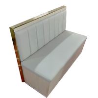 Nouvelle conception, banquette d'angle de restaurant économique, mobilier de café, canapé de restaurant en tissu