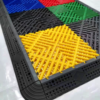 Tapis de sol de garage en PP antidérapant, imperméable et écologique pour lavage de voitures
