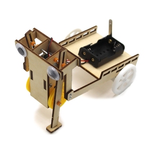 OKYN-G6715 Giocattolo Educativo in Legno per Bambini, Robot Programmabile Fai-da-Te, Puzzle Scientifico, Esperimento di Montaggio Superficiale 100g - Product Image 3
