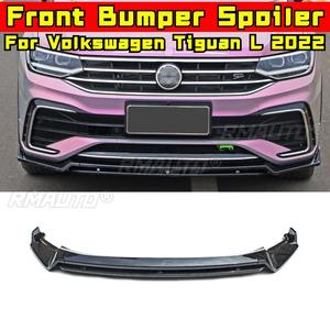 <b>Car</b> Front Bumper Lip <b>Diffuser</b> Spoiler Glossy Black Modification Part <b>for</b> Volkswagen Tiguan L R-Line 22 Protector <b>Car</b> Accessories - Product Image 5