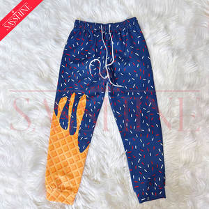 <span class=keywords><strong>Pantaloni</strong></span> da jogging con stampa mimetica da <span class=keywords><strong>donna</strong></span> di alta qualità per adulti e per bambini - Product Image 3